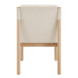 Micah Boucle Dining Side Chair Black Frame - What A Room