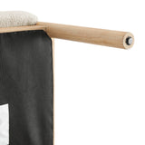 Micah Boucle Dining Side Chair Black Frame - What A Room
