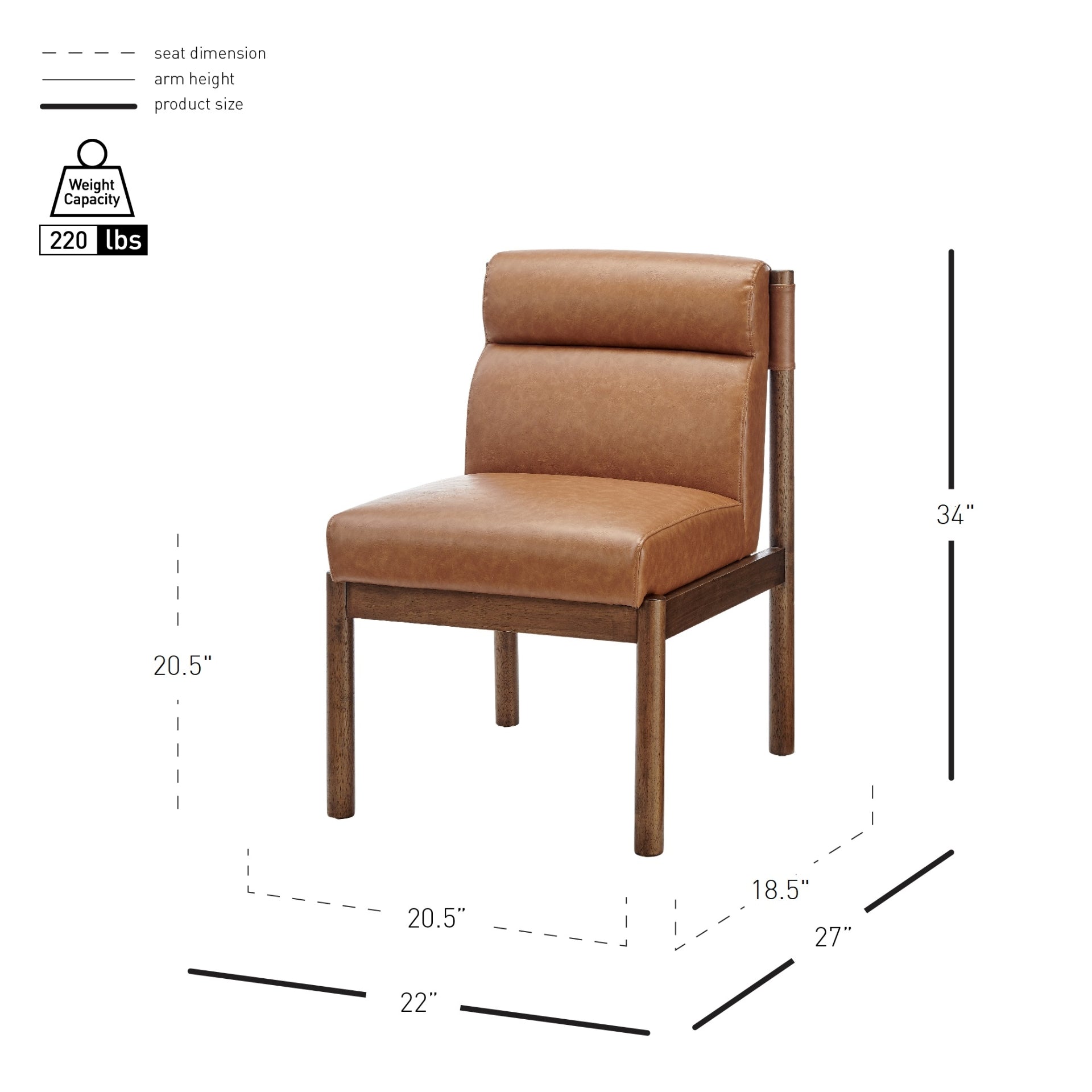 Micah  Dining Side Chair - What A Room