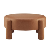 Elora  Round Ottoman - What A Room