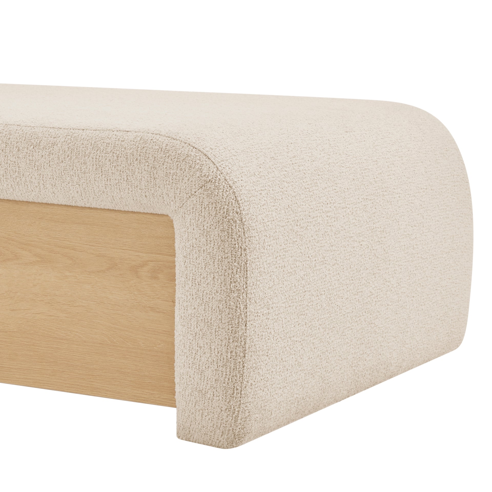 Tammy Boucle Storage Coffee Table/Ottoman - What A Room