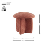 Cielo Fabric Ottoman - What A Room