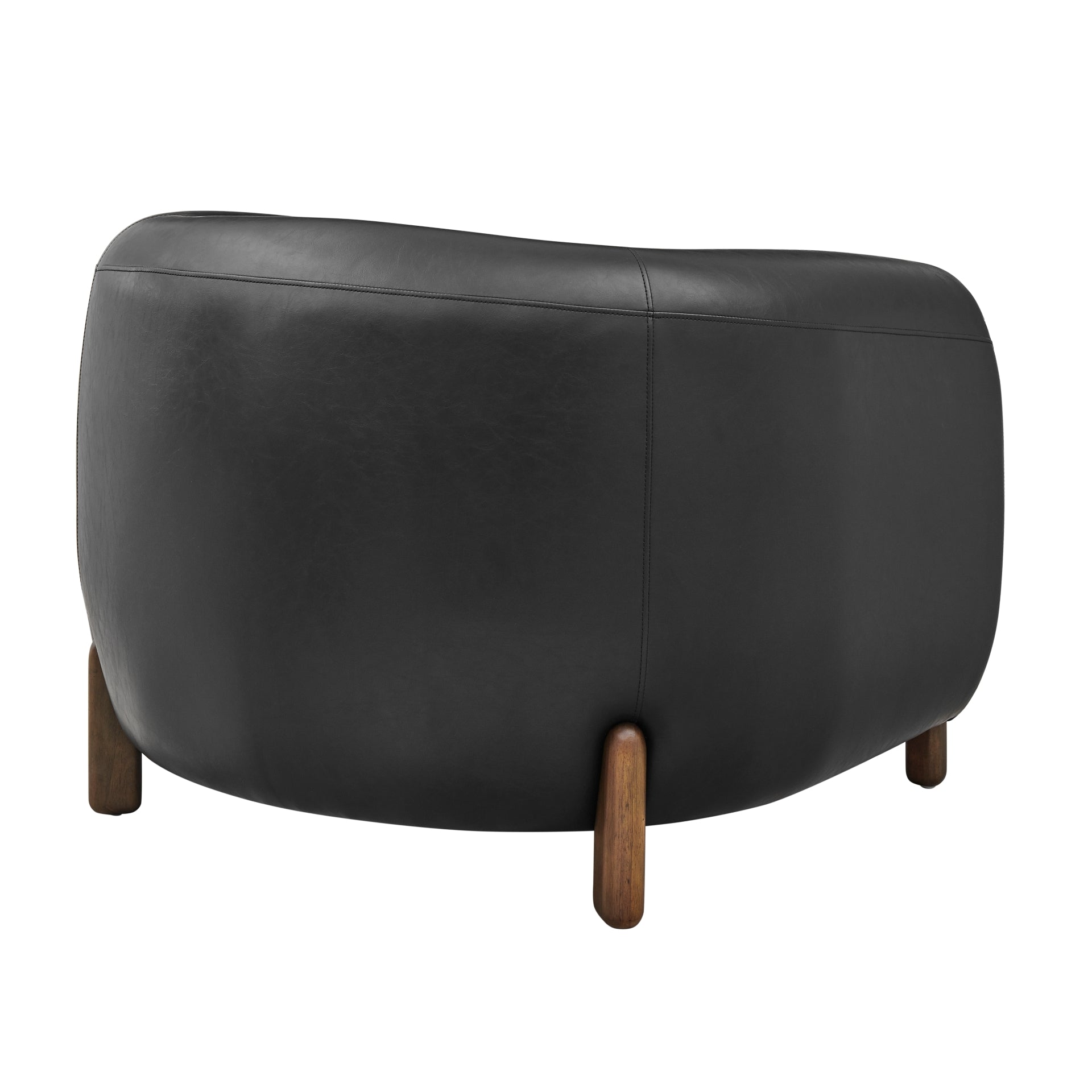 Cordelia Faux Leather Accent Arm Chair - What A Room