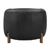 Cordelia Top Grain Leather Accent Arm Chair - What A Room