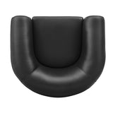 Cordelia Top Grain Leather Accent Arm Chair - What A Room