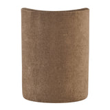 Morraine Chenille Dining Side Chair w/ Casters - What A Room