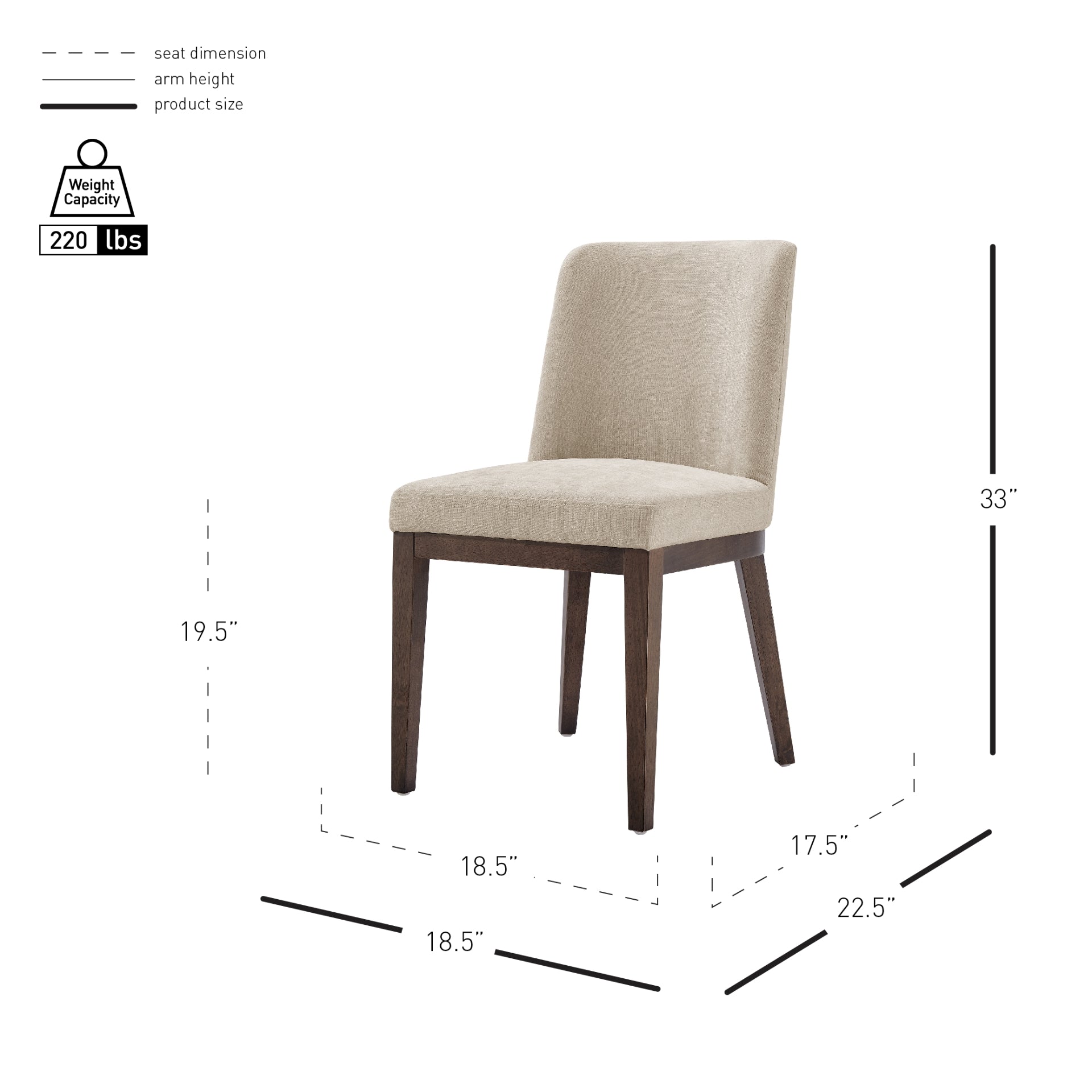 Cayden Chenille Dining Side Chair (Set of 2) - What A Room