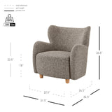 Tiffany Chenille Accent Arm Chair - What A Room