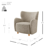 Tiffany Chenille Accent Arm Chair - What A Room