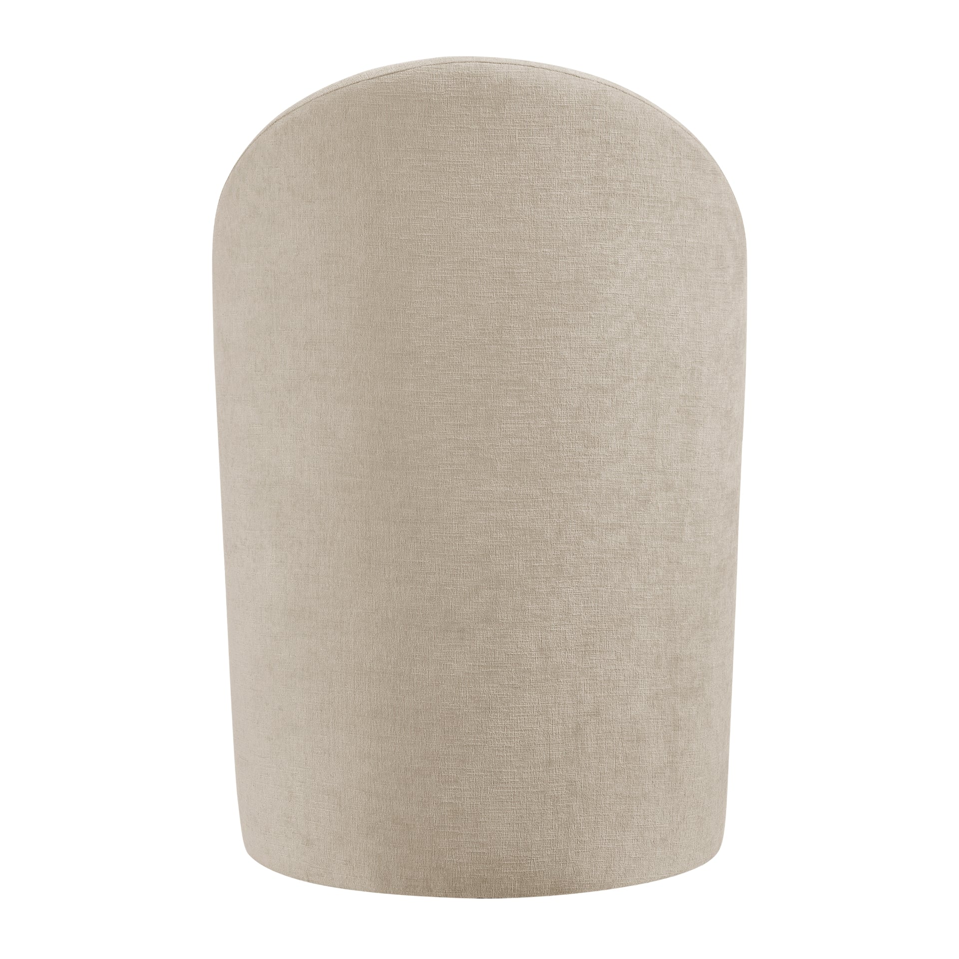 Cabrina Chenille Dining Side Chair w/ Casters - What A Room