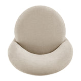 Cabrina Chenille Dining Side Chair w/ Casters - What A Room
