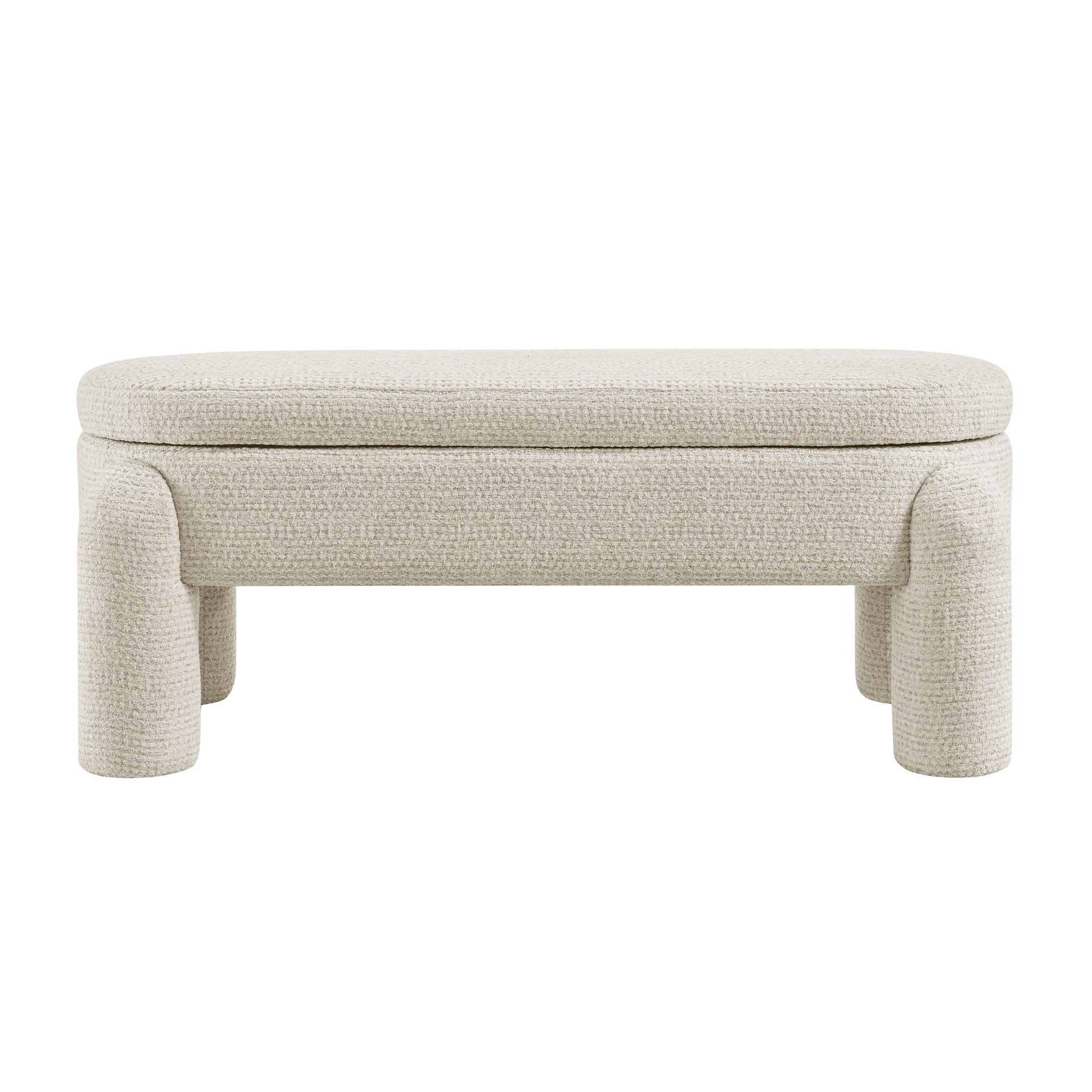 Bowden Chenille Storage Bench - What A Room