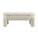 Bowden Chenille Storage Bench - What A Room