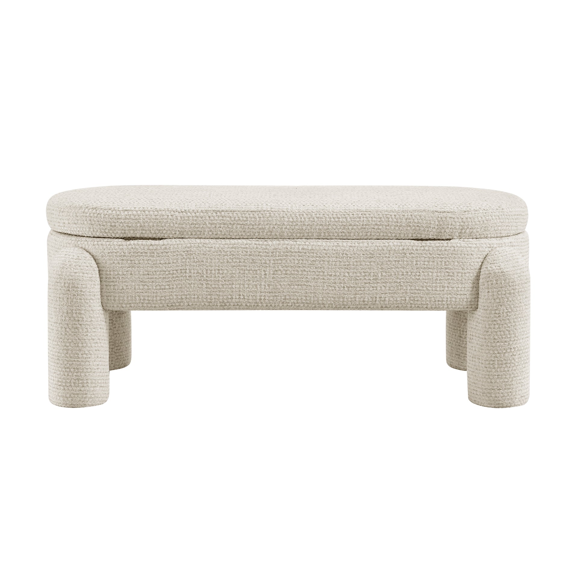 Bowden Chenille Storage Bench - What A Room