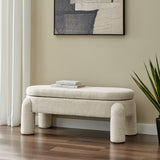 Bowden Chenille Storage Bench - What A Room