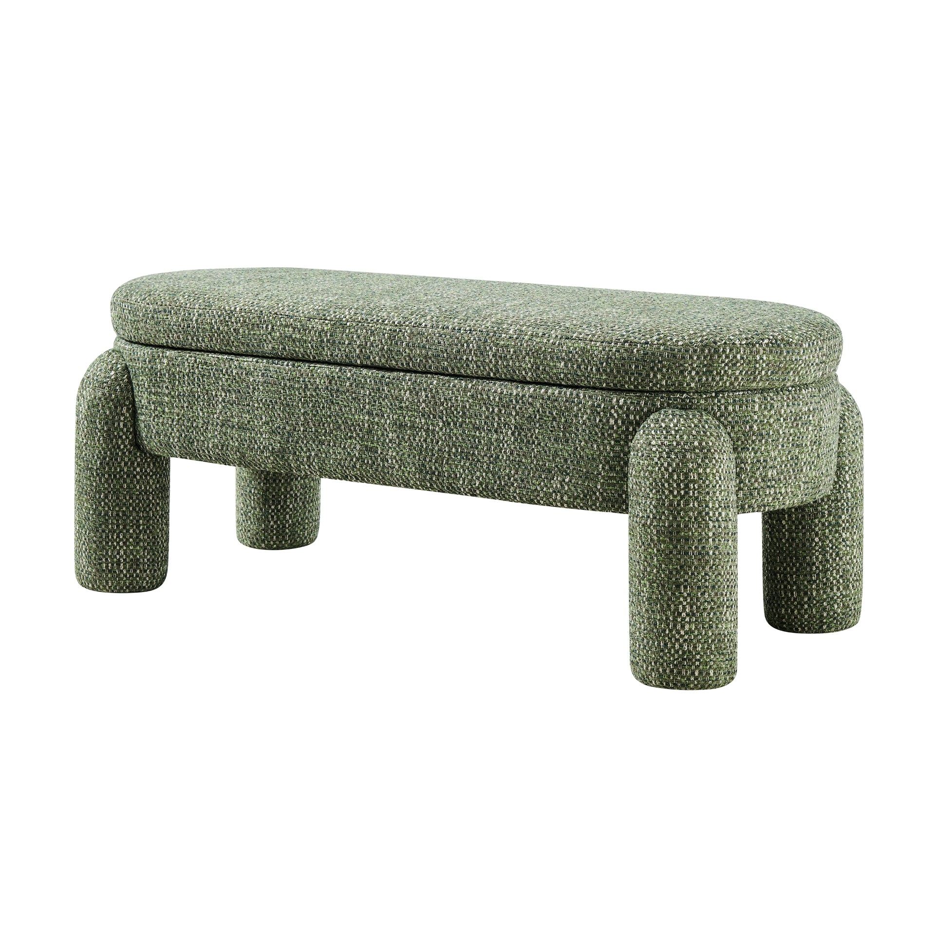 Bowden Chenille Storage Bench - What A Room