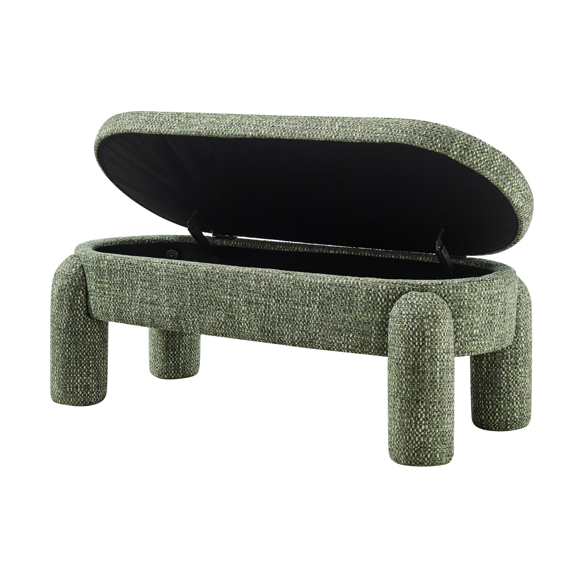 Bowden Chenille Storage Bench - What A Room
