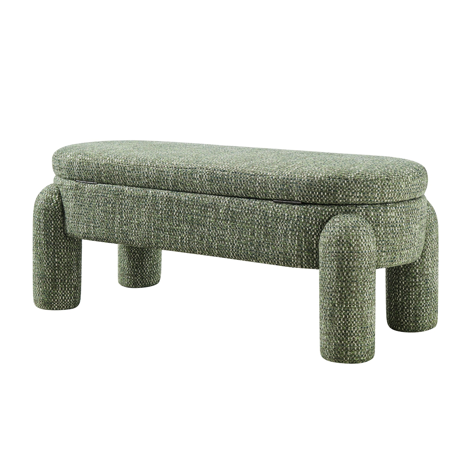 Bowden Chenille Storage Bench - What A Room