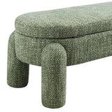 Bowden Chenille Storage Bench - What A Room