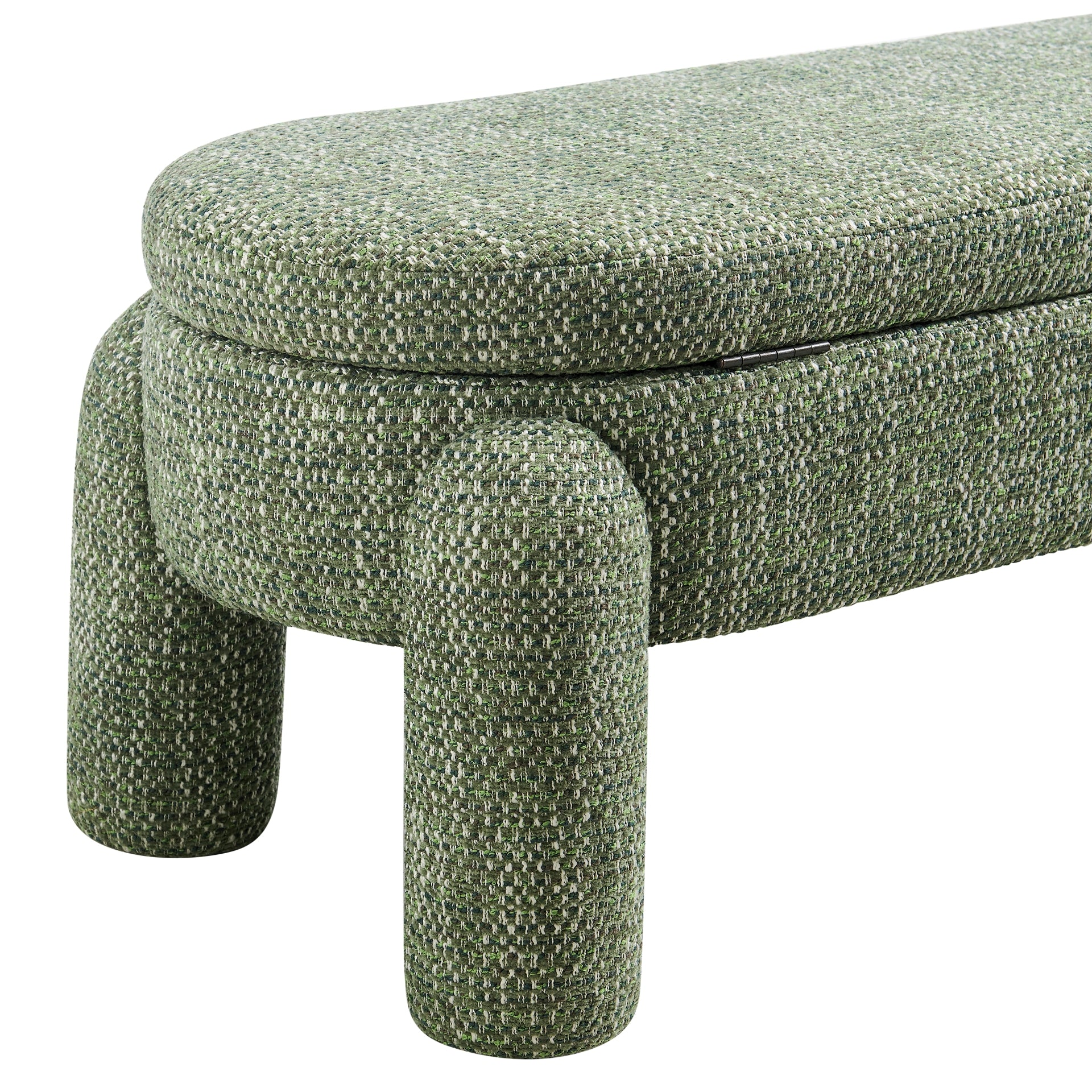 Bowden Chenille Storage Bench - What A Room