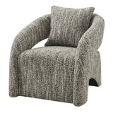 Lunessa Boucle Accent Arm Chair - What A Room