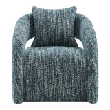 Lunessa Boucle Accent Arm Chair - What A Room