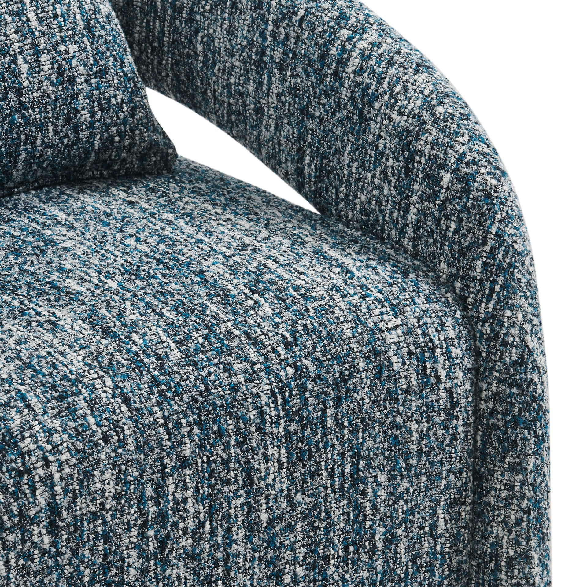 Lunessa Boucle Accent Arm Chair - What A Room