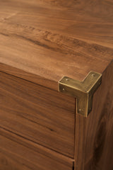 Adler Six Drawer Dresser in Natural Walnut - What A Room