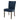 Beverly Hills Bonded Leather Dining Side Chair Drift Wood Legs