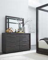 Oxford Eight Drawer Dresser in Basalt Grey - What A Room