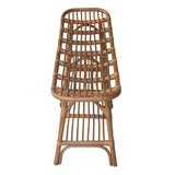 Damara Rattan Bench w/ Shelf - What A Room