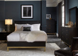 Kentfield Solid Wood Six Drawer Cheset in Black Drifted Oak - What A Room
