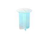 Fomo Small End Table in Iridescent Glass - What A Room