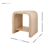 Kyran Rattan Side/End Table - What A Room
