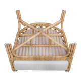 Lana Rattan Accent Arm Chair - What A Room