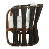 Shanaya Rattan Accent Arm Chair w/ Abaca - What A Room