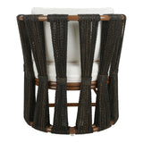 Shanaya Rattan Accent Arm Chair w/ Abaca - What A Room