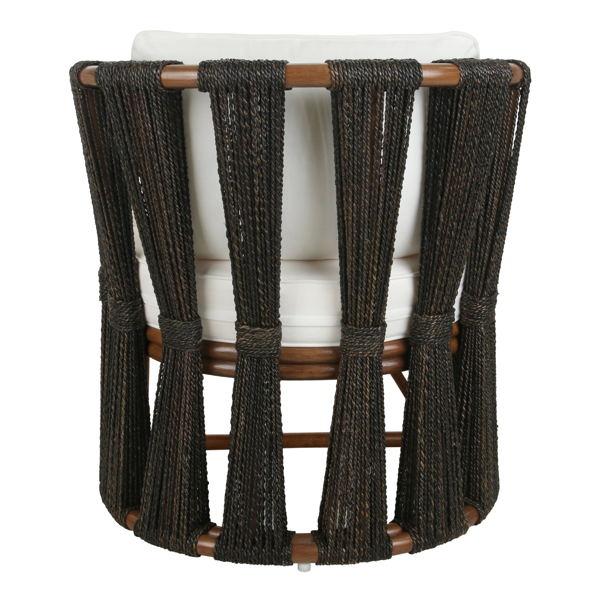 Shanaya Rattan Accent Arm Chair w/ Abaca - What A Room