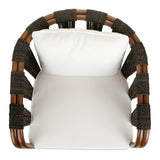 Shanaya Rattan Accent Arm Chair w/ Abaca - What A Room
