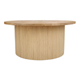 Kiefer Rattan Coffee Table w/ Wood Top - What A Room