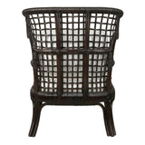Zelma Rattan Accent Arm Chair - What A Room