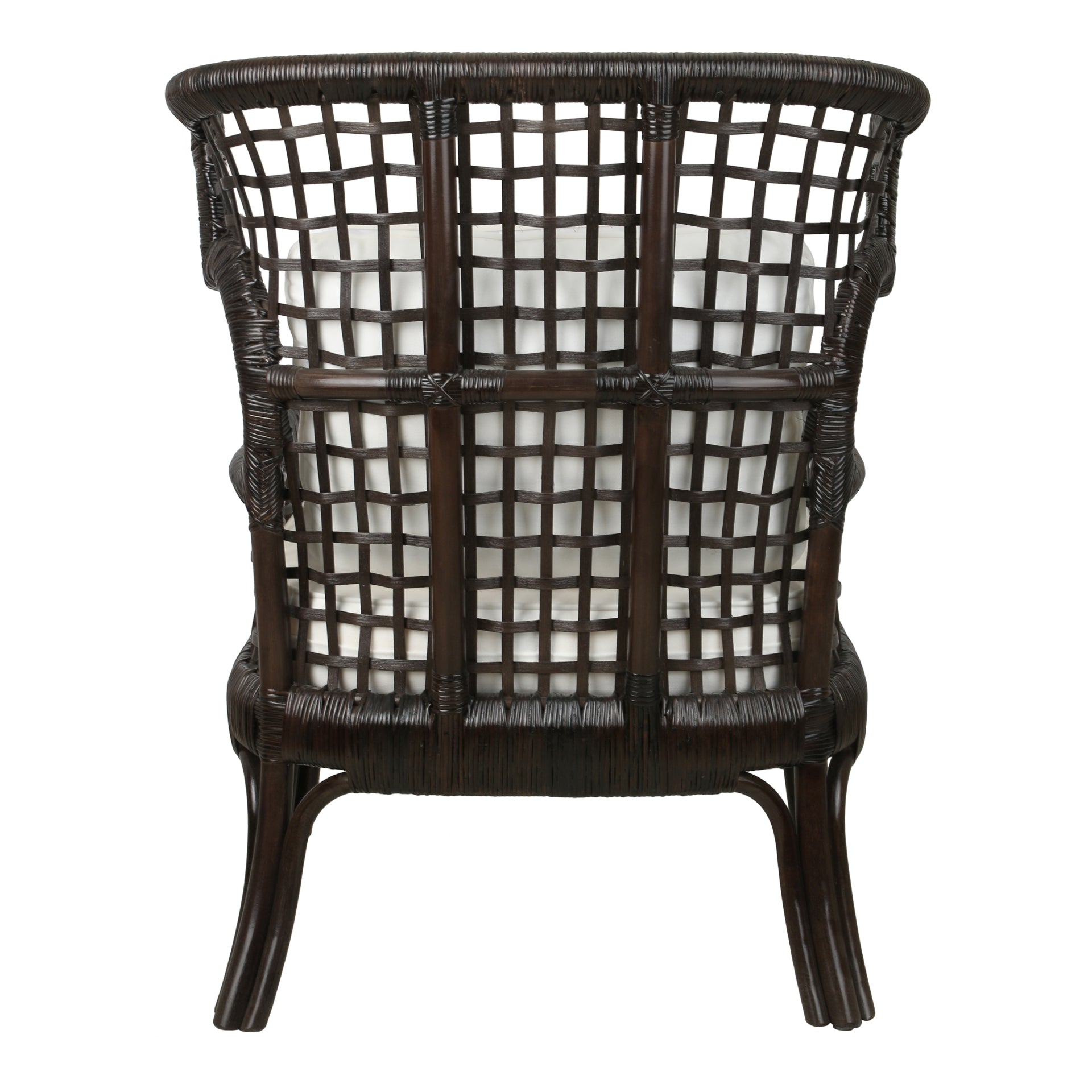 Zelma Rattan Accent Arm Chair - What A Room