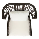 Zelma Rattan Accent Arm Chair - What A Room