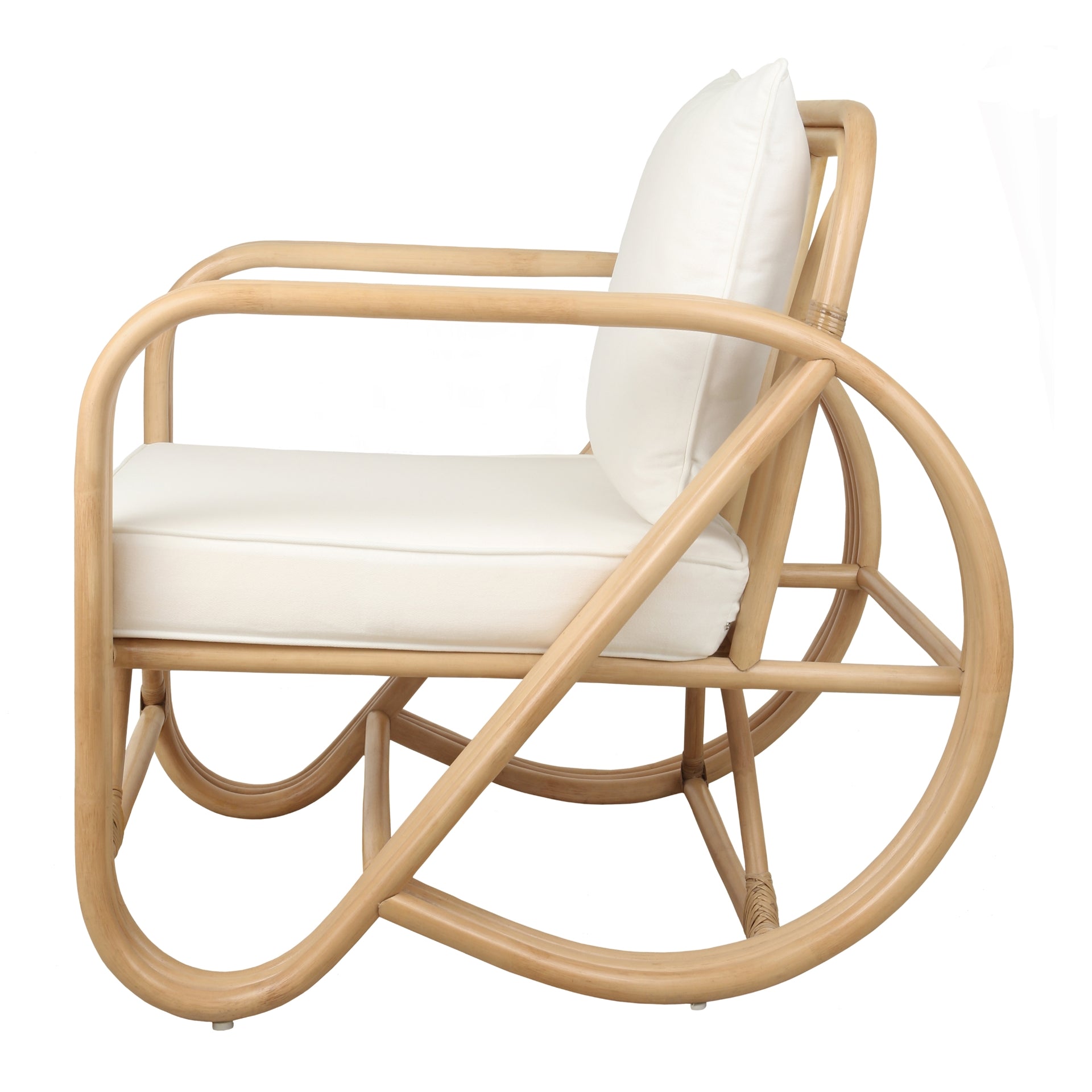 Aimara Rattan Accent Arm Chair - What A Room