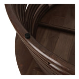 Zeke Rattan Coffee Table w/ Wood Top - What A Room
