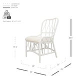 Ayanna Rattan Dining Side Chair - What A Room