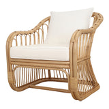Maeva Rattan Accent Arm Chair - What A Room