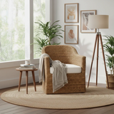Earwyn Abaca Accent Arm Chair - What A Room