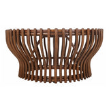 Sona Rattan Coffee Table w/ Wood Top - What A Room