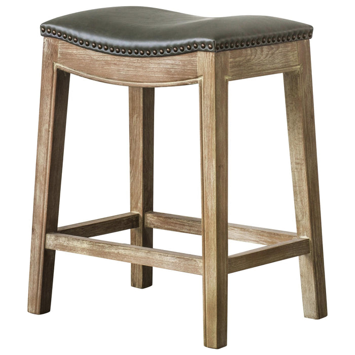 Elmo  Bonded Leather Counter Stool - What A Room
